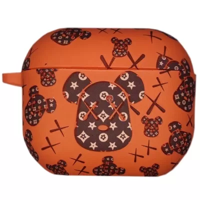 Чехол AirPods 3 Luxo (Мишка Оранжевый(A28))