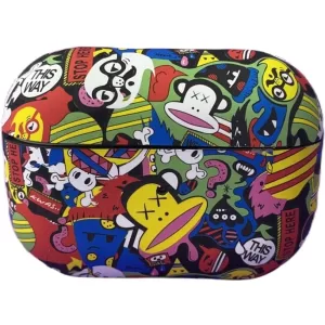 Чехол AirPods Pro/Pro 2 Luxo (Кавс Кислотный(A2))