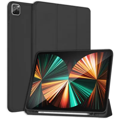 Чехол IPad Pro (12.9) 2020/2021 With Pensil Holder (Black)