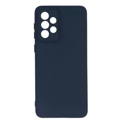 Чехол Sams A33 Silicone Case Logo (Темно-синий(8))