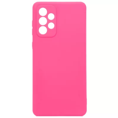 Чехол Sams A53 Silicone Case Logo (Ярко-Розовый(21))