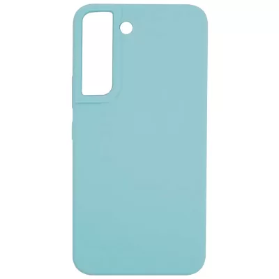 Чехол Sams S21 Silicone Case Logo (Голубой(11))