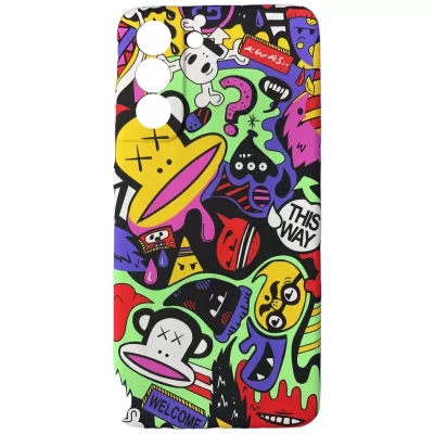 Чехол Sams S21 Luxo (Кавс Кислотный(J61))