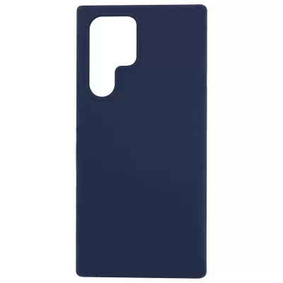 Чехол Sams S22 Ultra Silicone Case Logo (Темно-синий(8))