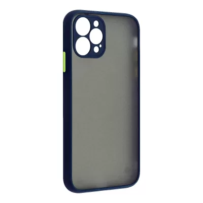 Чехол iP 12 Pro Max Colormatt (Blue)