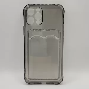 Чехол iP 12 Pro Pocket Case (TPU) (Black)