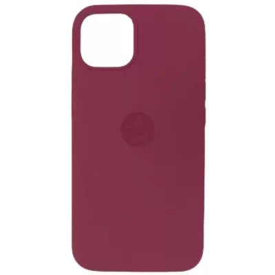 Чехол для iPhone 12 mini Apple Silicone Case 360 (Марсала)