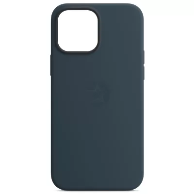 Чехол для iPhone 13 Pro App Silicone Case A With MagSafe (Abyss Blue)
