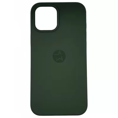 Чехол для iPhone 13 App Silicone (with logo 360) (Кипарисовый(64))