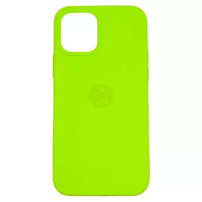 Чехол для iPhone 12 mini Apple Silicone Case 360 (Лайм)