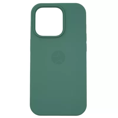 Чехол для iPhone 13 Pro App Silicone (with logo 360) (Оливковый(58))