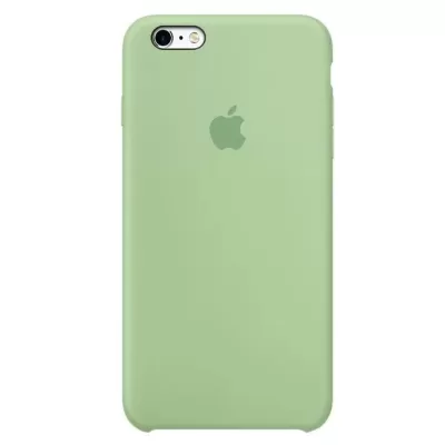 Чехол для iPhone 6/6S Apple Silicone Case Simple (Фисташковый)