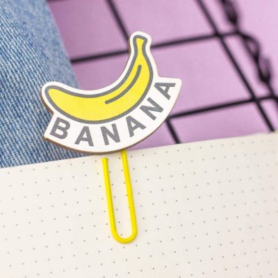 Закладка - скрепка "Banana"