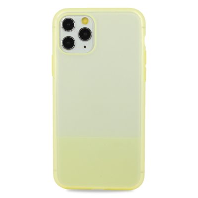 Чехол для iPhone 11Pro Clear silicone case (Желтый)
