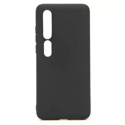 Чехол Xiaomi Mi 10 Silicone Case Logo (Черный(3))