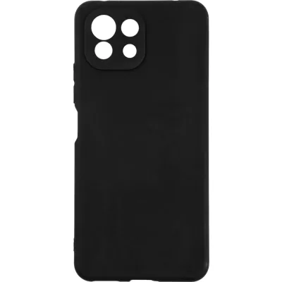 Чехол Xiaomi Mi 11 Lite Silicone Case Logo (Черный(3))