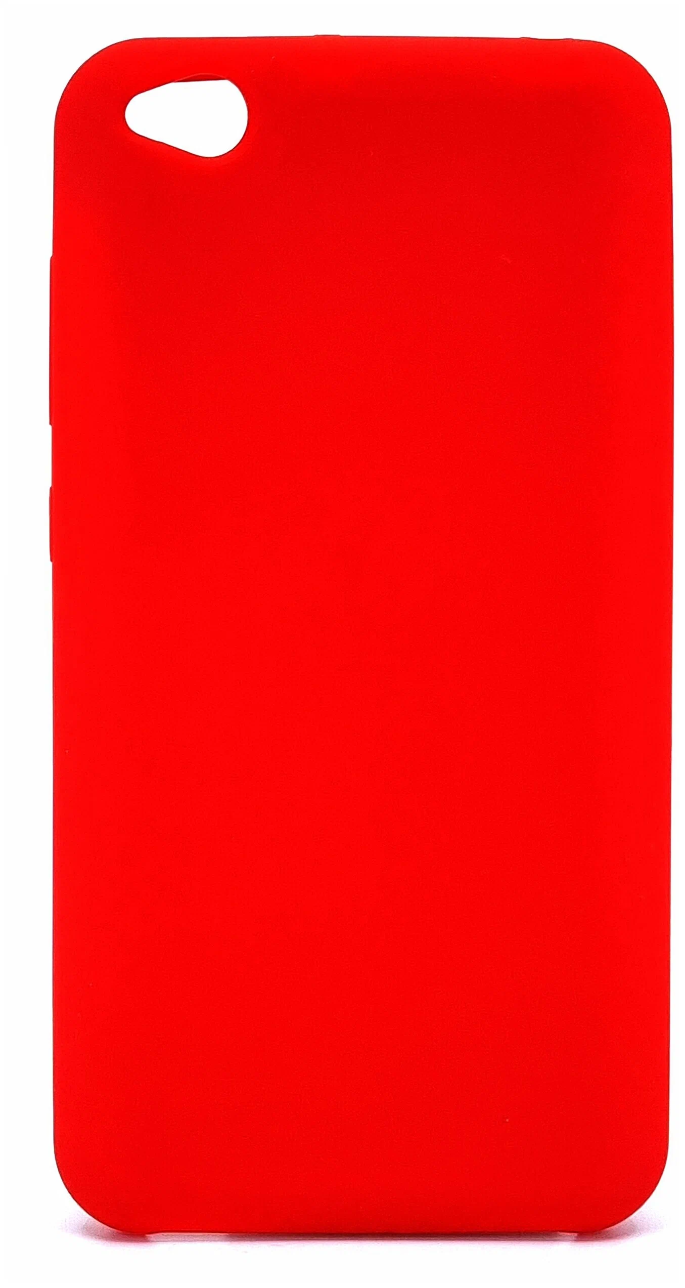 Чехол для Xiaomi Redmi Go Silicone Case (Красный)