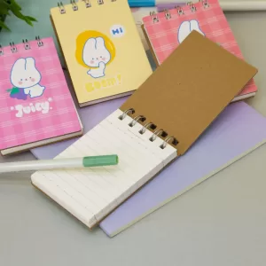 Блокнот (А7) "Funny bunny", yellow