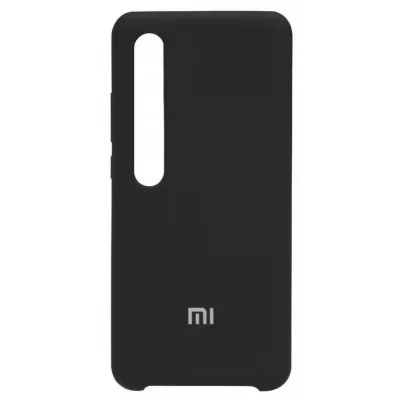 Чехол для Xiaomi Mi 10 Soft silicon 360 (Черный)