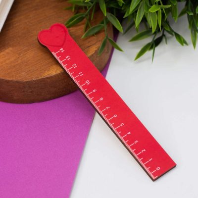 Линейка ECO из дерева RED LOVE