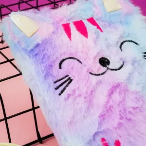 Блокнот плюшевый "Cat", fullcolor