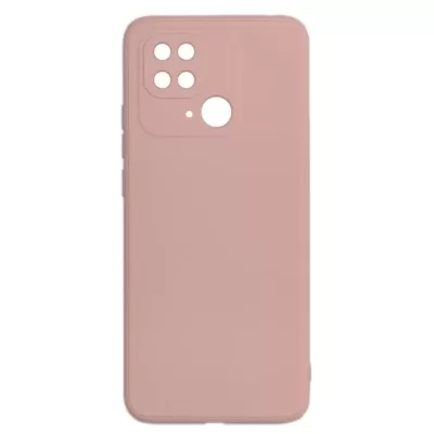 Чехол Redmi 10C Silicone Case Logo (Пудра(18))