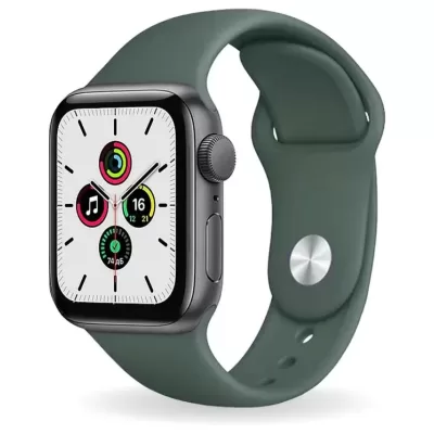 Ремешок Apple Watch Silicone 42-44-45-49mm (Оливковый(40))