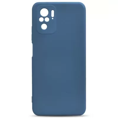 Чехол Redmi Note 10/10S/M5s Silicone Case Logo (Темно-синий(8))