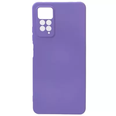 Чехол Redmi Note 11 Pro Silicone Case Logo (Лиловый(13))