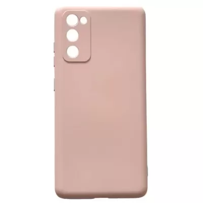 Чехол Sams S20 FE Silicone Case Logo (Пудра(18))