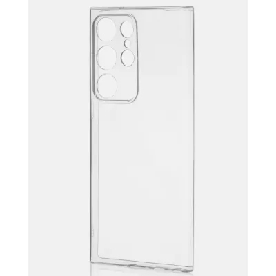 Чехол Sams S22 Ultra Ультратонкий силикон (Прозрачный)