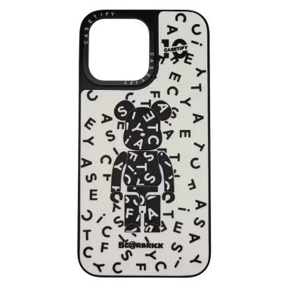 Чехол iP 14 Pro Max CSTF Relief (Bear White)