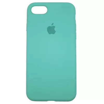 Чехол iP 6/6s App Silicone (with logo 360) (Бирюзовый(21))