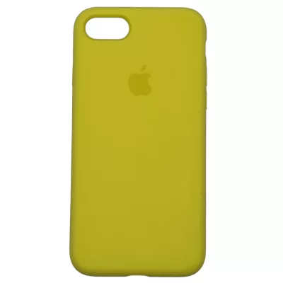 Чехол iP 6/6s App Silicone (with logo 360) (Жёлтый(37))