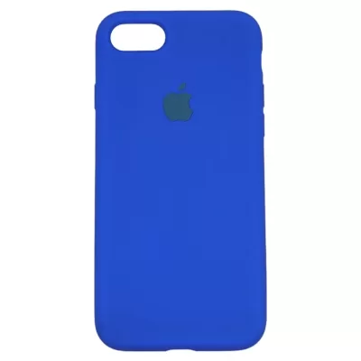 Чехол iP 6/6s App Silicone (with logo 360) (Ярко-Синий(40))