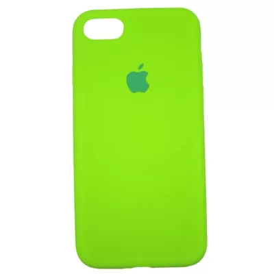 Чехол iP 6/6s App Silicone (with logo 360) (Ярко-Зеленый(60))