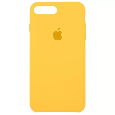 Чехол для iPhone 7+/8+ Apple Silicone Case Simple (желтый)