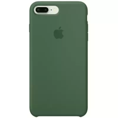 Чехол для iPhone 7+/8+ Apple Silicone Case Simple (Темно-зеленый)