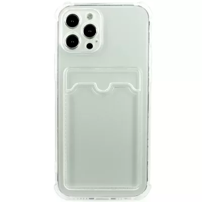 Чехол iP 12 Pro Max Pocket Case (TPU) (Clear)