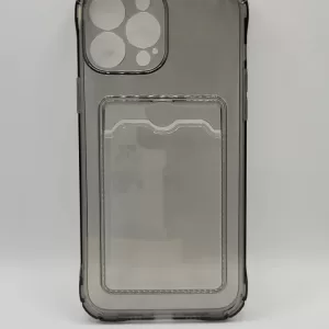 Чехол iP 13 Pro Max Pocket Case (TPU) (Black)