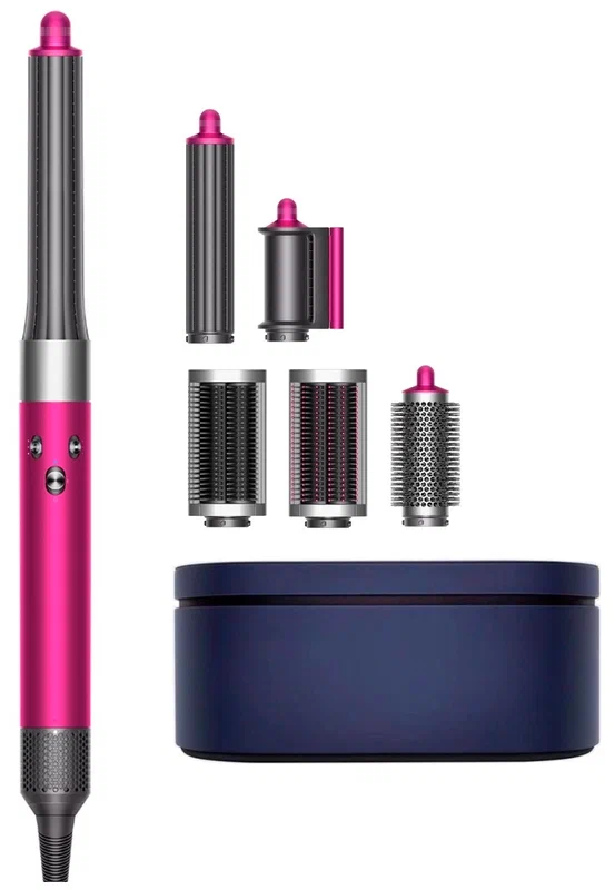 600x800 (33) Стайлер Dyson Airwrap HS05 Complete с кейсом "никель/фуксия" Ориг.