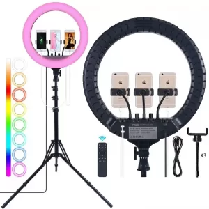 Кольцевая лампа (38 см.) RGB