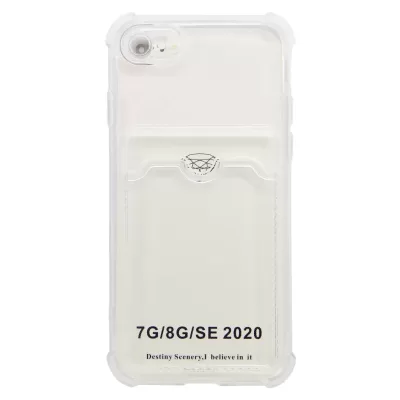 Чехол iP 7/8/SE Pocket Case (TPU) (Clear)