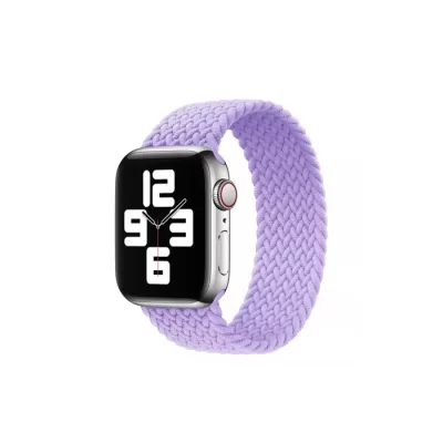 Ремешок Apple Watch Braided Solo Loop 42-44mm (M) (Lilac)