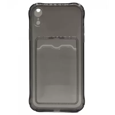 Чехол iP XR Pocket Case (TPU) (Black)
