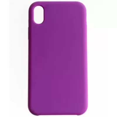 Чехол для iPhone XS Max Apple Silicone Case Simple (Фиолетовый)
