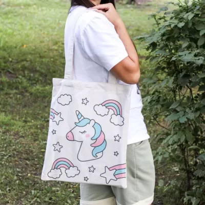 Сумка шоппер "Love me", чёрная