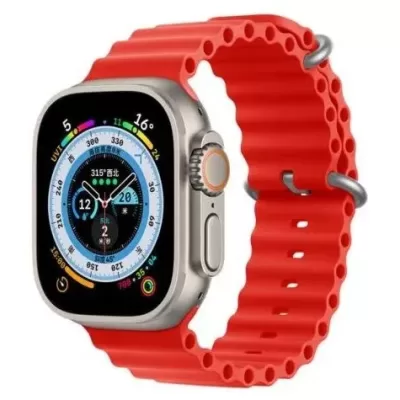 Ремешок Apple Watch Ocean Silicone 42-44-45-49mm (Red)