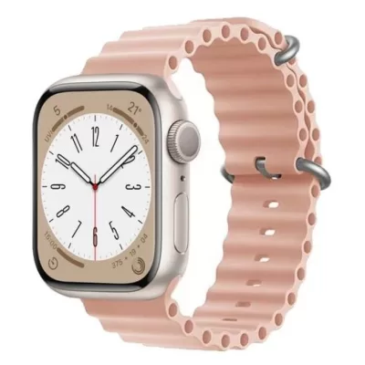 Ремешок Apple Watch Ocean Silicone 38-40-41mm (Pink Sand)