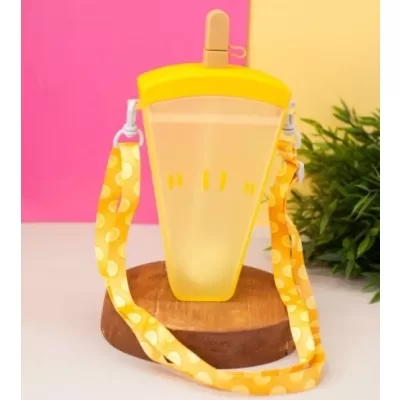 Бутылка "Slice orange", yellow (320 ml)